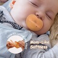 Silicone Dummy Apricot ( 3 Months+ )
